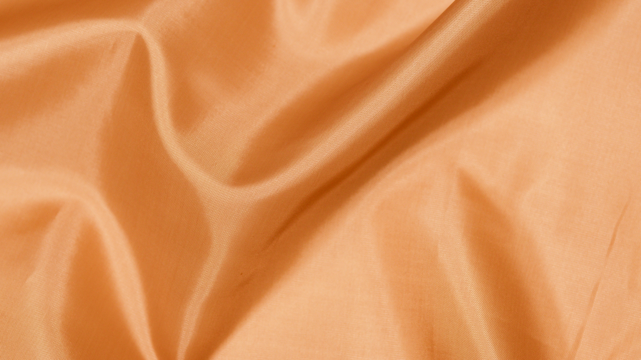 Orange Shiny Fabric
